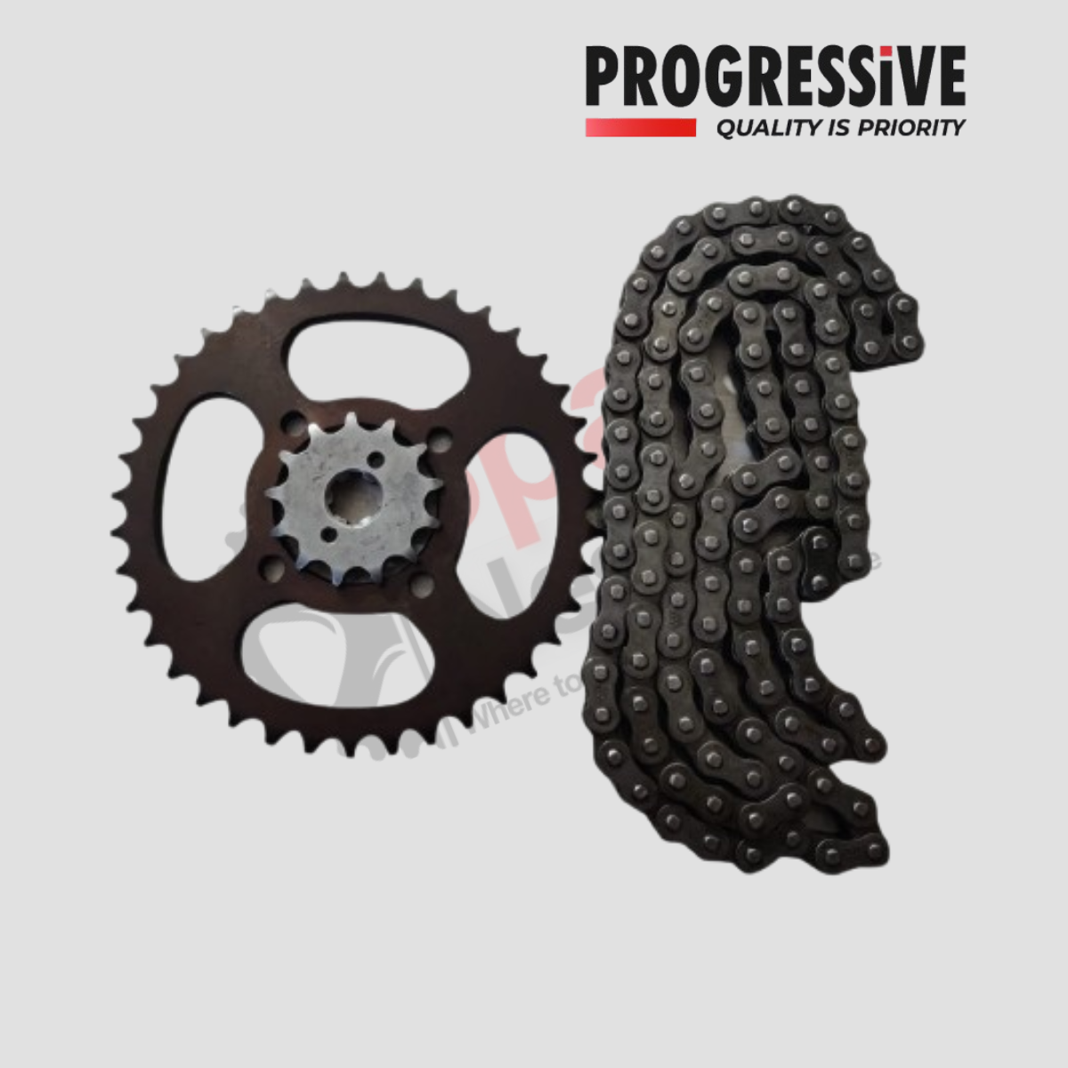 CHAIN SET FOR PLATINA COMFERTECH | PROGRESSIVE
